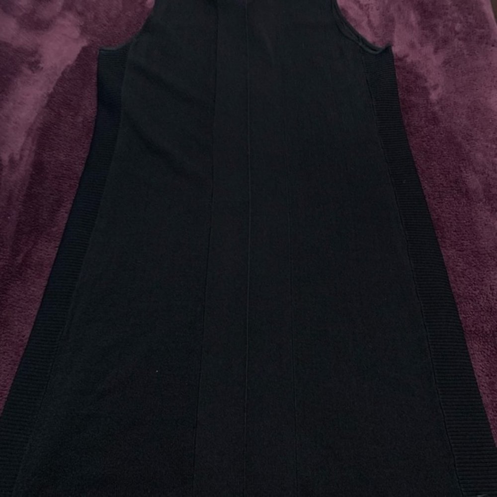 INC Mock Turtleneck Black Sleeveless Dress  with Silver Studs - XXL - Picture 3 of 13